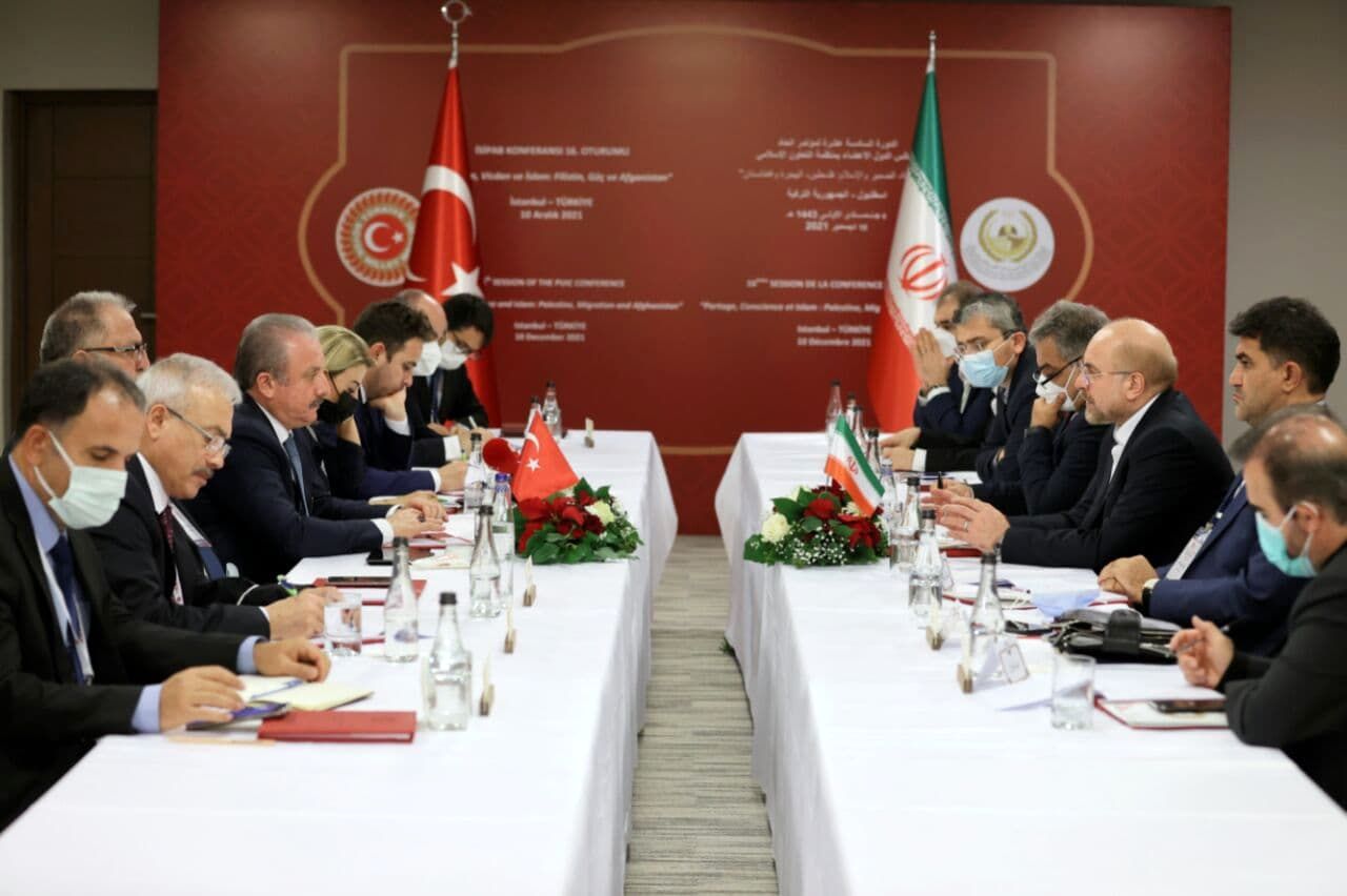 گزارش تصویری دیدار قالیباف با مصطفی شنتوپ رئیس مجلس ترکیه