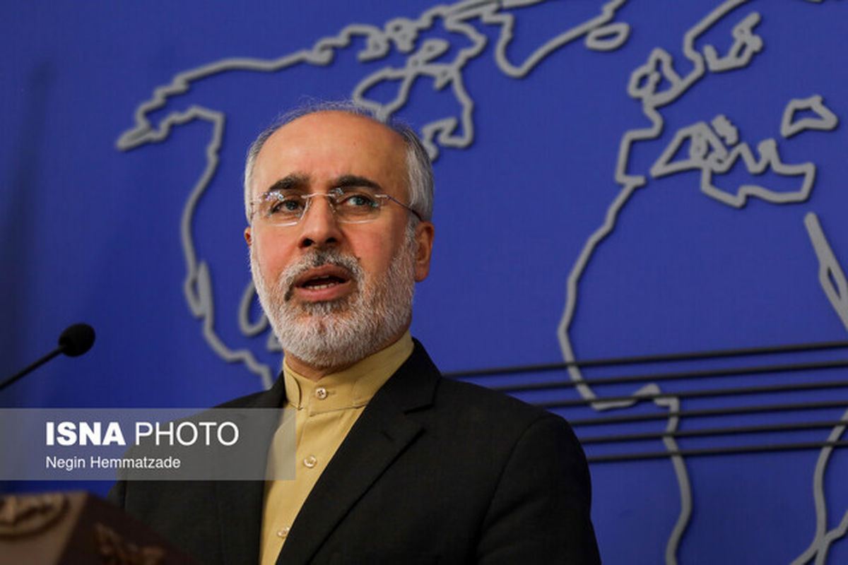 کنعانی: آمریکا حماقت را کنار بگذارد و حمایت از اسرائیل را تمام کند