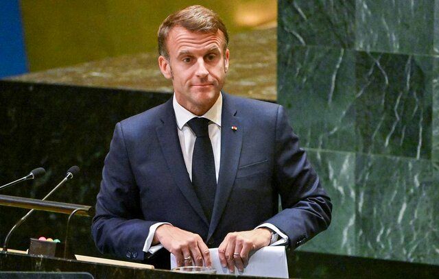 ماکرون در تدارک برگزاری مذاکره با پوتین  