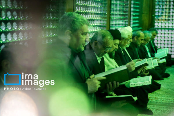 تصاویر: تجدید میثاق هیأت دولت با آرمان‌های امام راحل (ره)