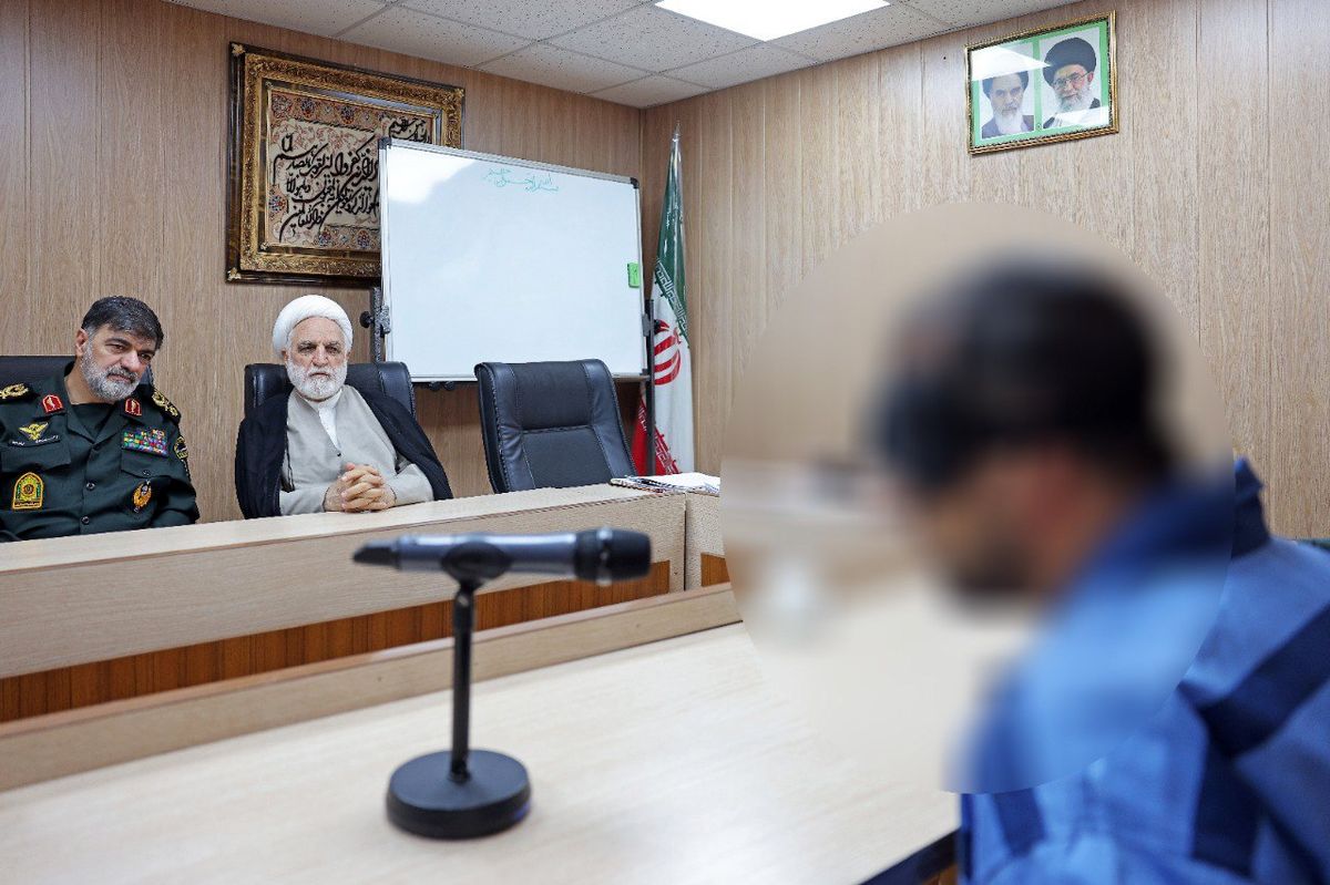 اعترافات فرد مرتبط با سرویس تروریستی موساد در حضور اژه‌ای