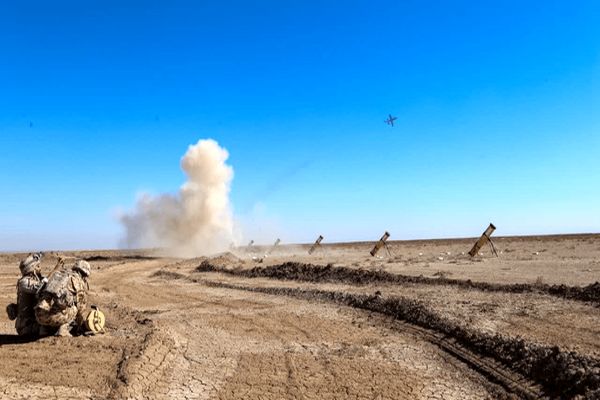 مانور پهپادی یگان‌های سجیل سپاه در شمال غرب کشور +تصاویر