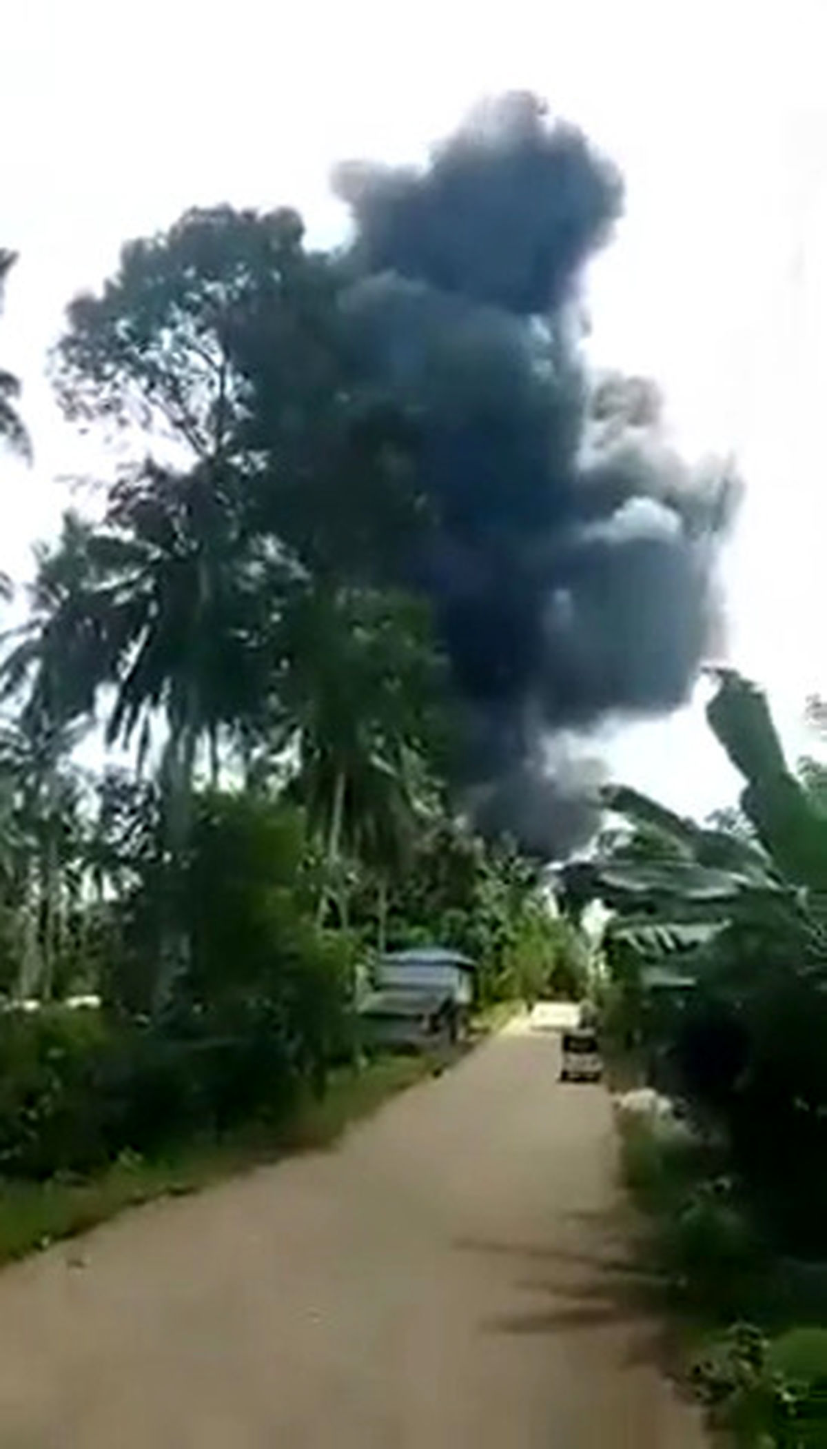 سقوط هواپیمای فیلیپین/نجات بیش از 40 سرنشین +فیلم