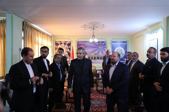 حضور باقری در دفتر حماس در تهران +عکس