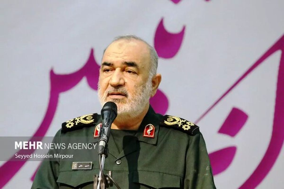 سرلشکر سلامی: ما بر اساس شادی و غیظ دشمن مسائل خود را دنبال نمی کنیم