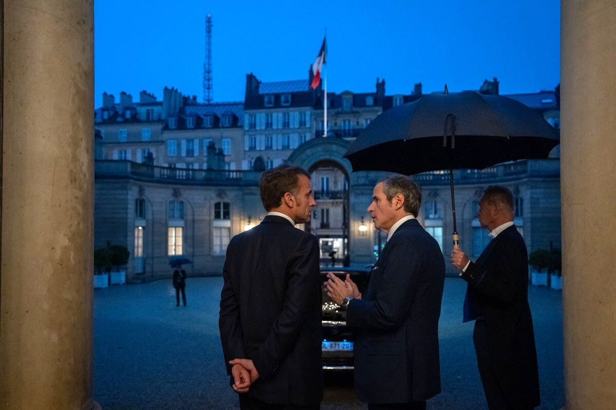 رایزنی ماکرون و گروسی درباره آینده همکاری ایران و آژانس