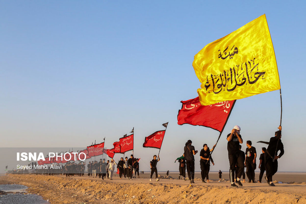 تردد زائران اربعین از پایانه مرزی شلمچه