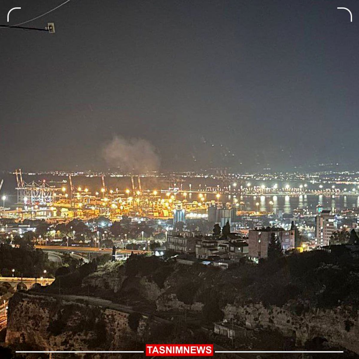 شنیده شدن صدای انفجار در شمال حیفا