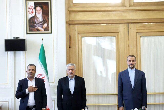 جلسه روسای فدراسیون‌های ورزشی با امیرعبداللهیان +تصاویر