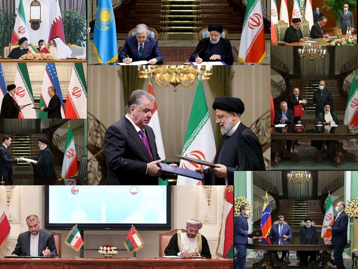 دستاوردهای سیاست خارجی رییس جمهور/ امضای ۹۶ سند همکاری در یکسال