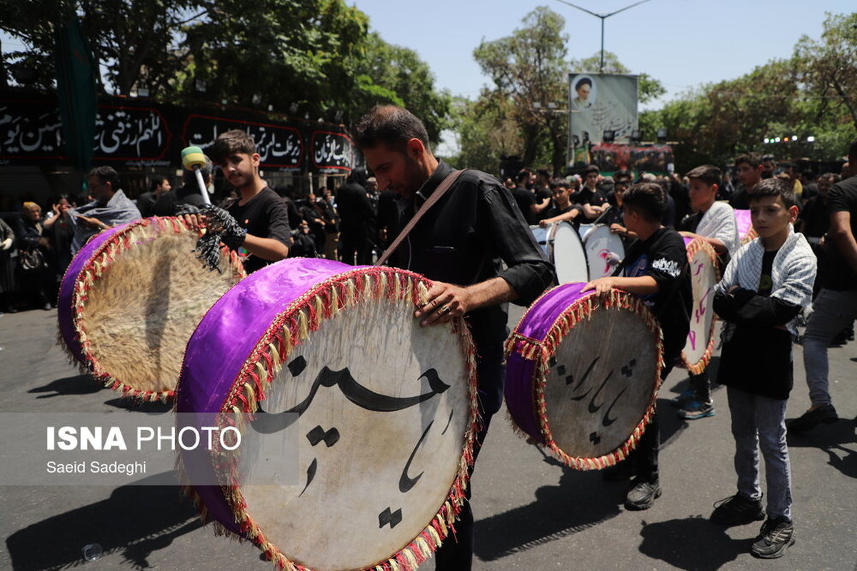 عزاداری عاشورای حسینی(ع) در بازار تهران