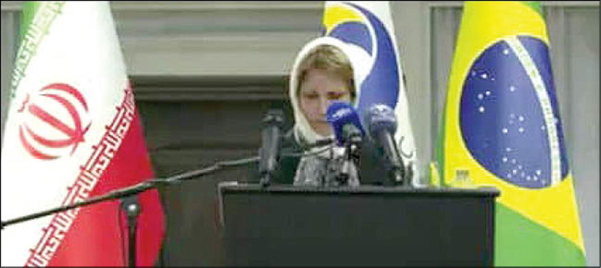 ادویه ایرانی روی سفره وزیر برزیل