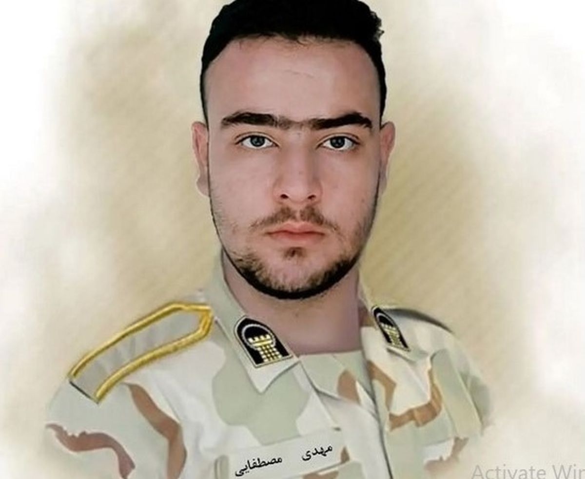 شهادت مرزبان هنگ مرزی سردشت بر اثر سقوط بهمن