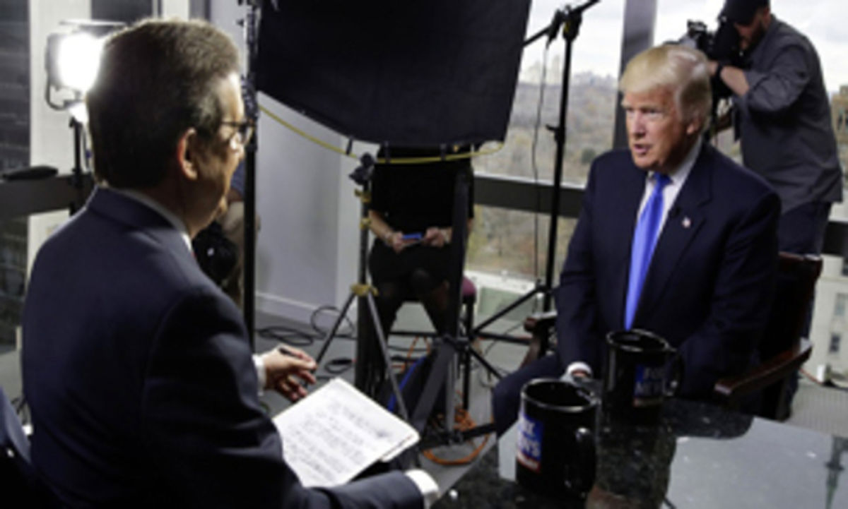 کُتک‌کاری رسانه‌ای ترامپ با مجری فاکس نیوز