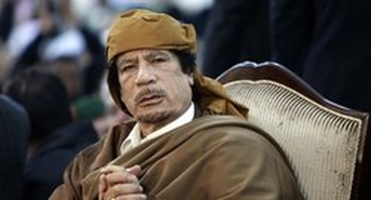 آخرین اشتباه قذافی که منجر به مرگش شد