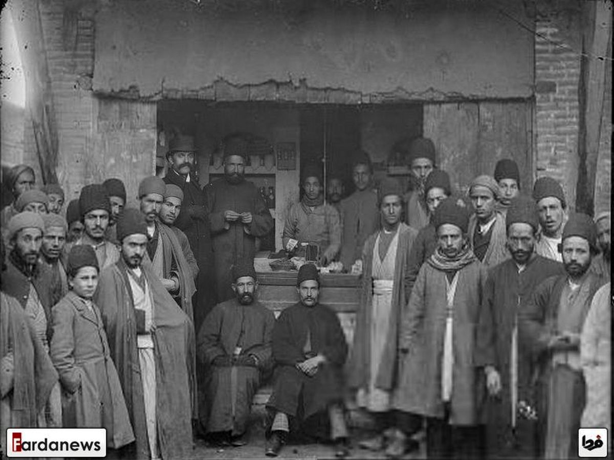 عکس/ بازاریان دوره قاجار