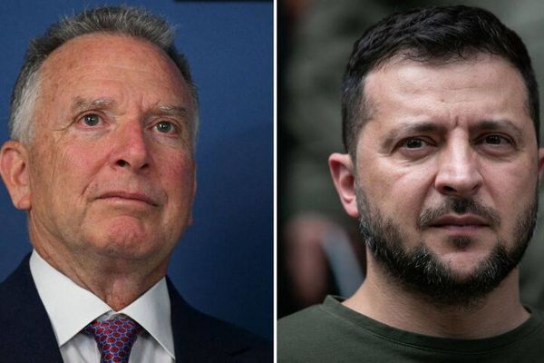 دیدار ویتکاف با زلنسکی 