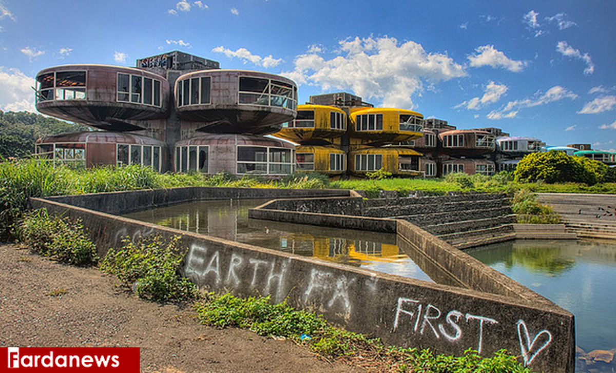 تصاویر شهرک متروک ارواح در تایوان