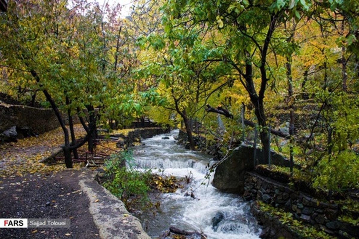 تصاویر: سمفونی پاییز در روستا‌های تهران