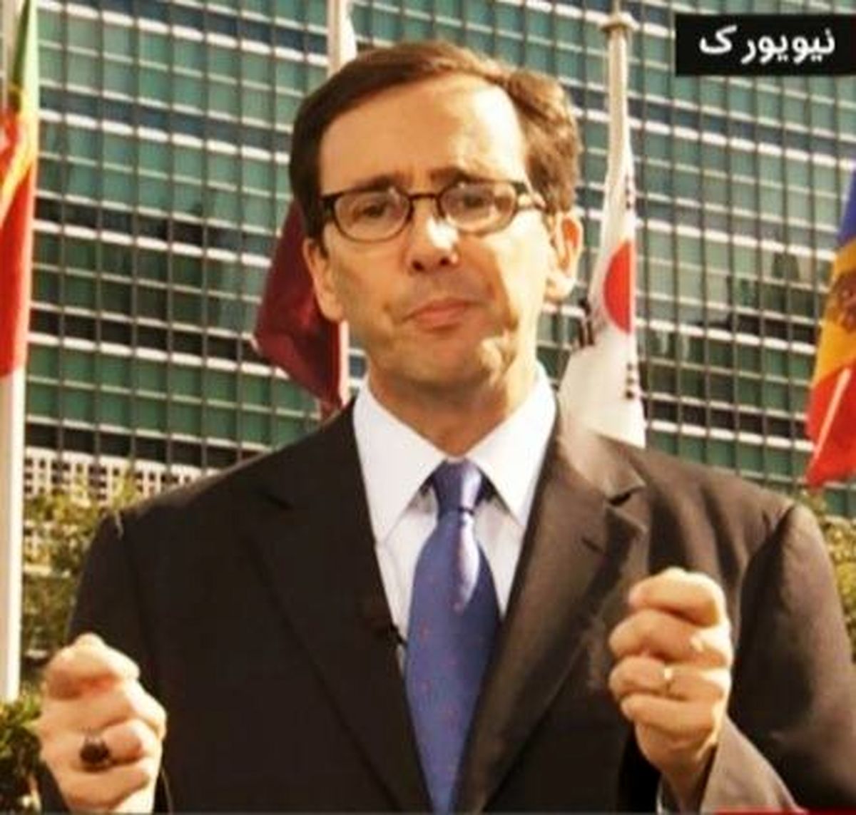 عکس/انگشتر عقیق سخنگوی کاخ سفید