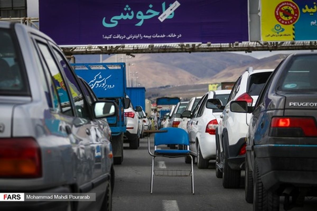 تصاویر: ترافیک سنگین در خروجی کرج