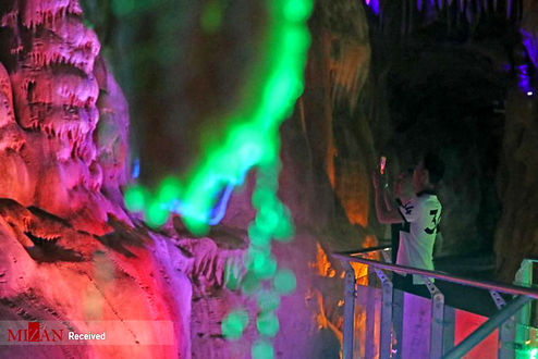 تصاویری از غار آهکی در چین