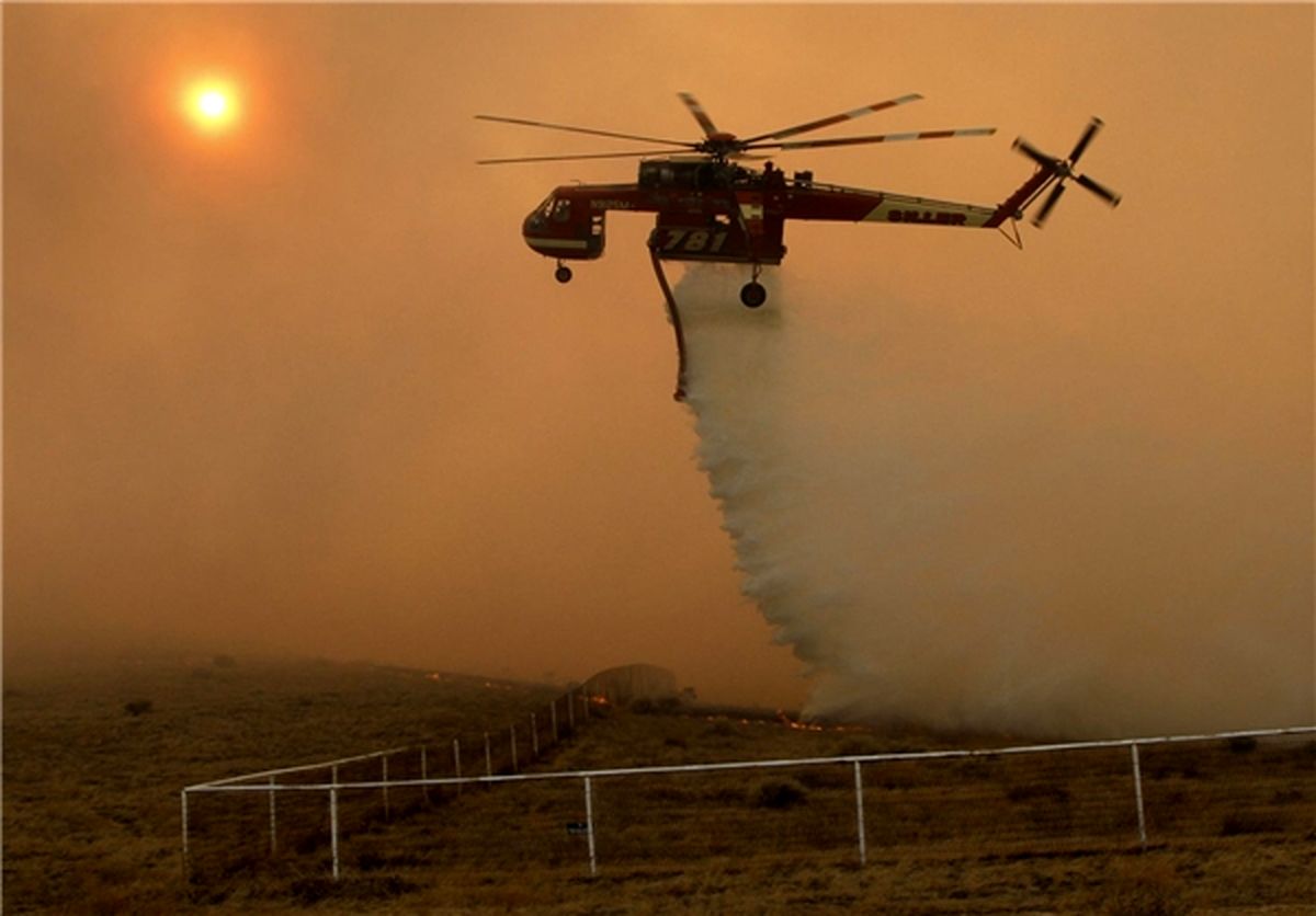 آتش‌سوزی در کالیفرنیا /تصاویر