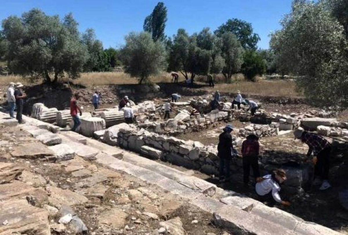 کشف «جاده مقدس» یونان باستان در ترکیه +عکس