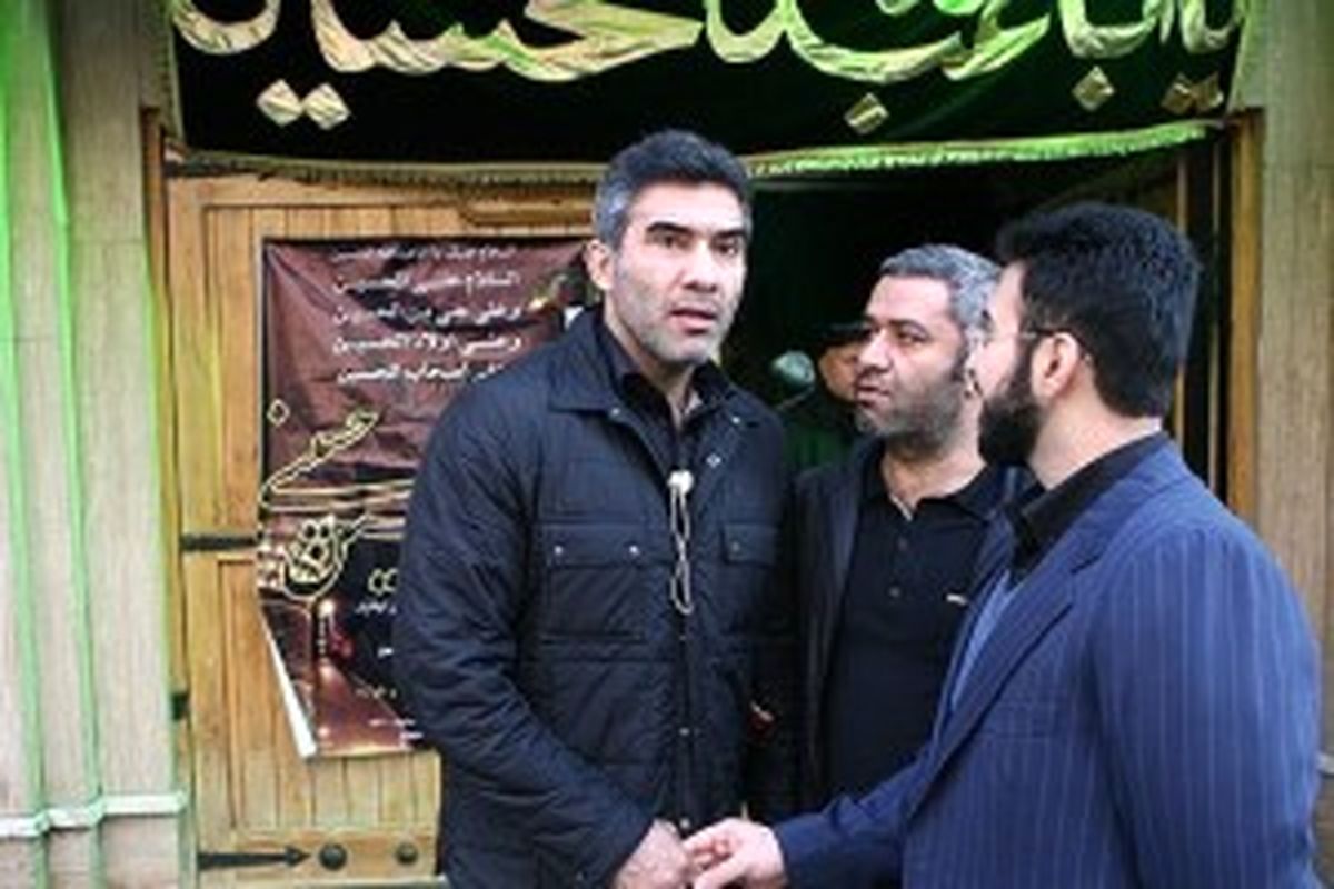 عابدزاده و خیرابی در عزاداری محرم /عکس