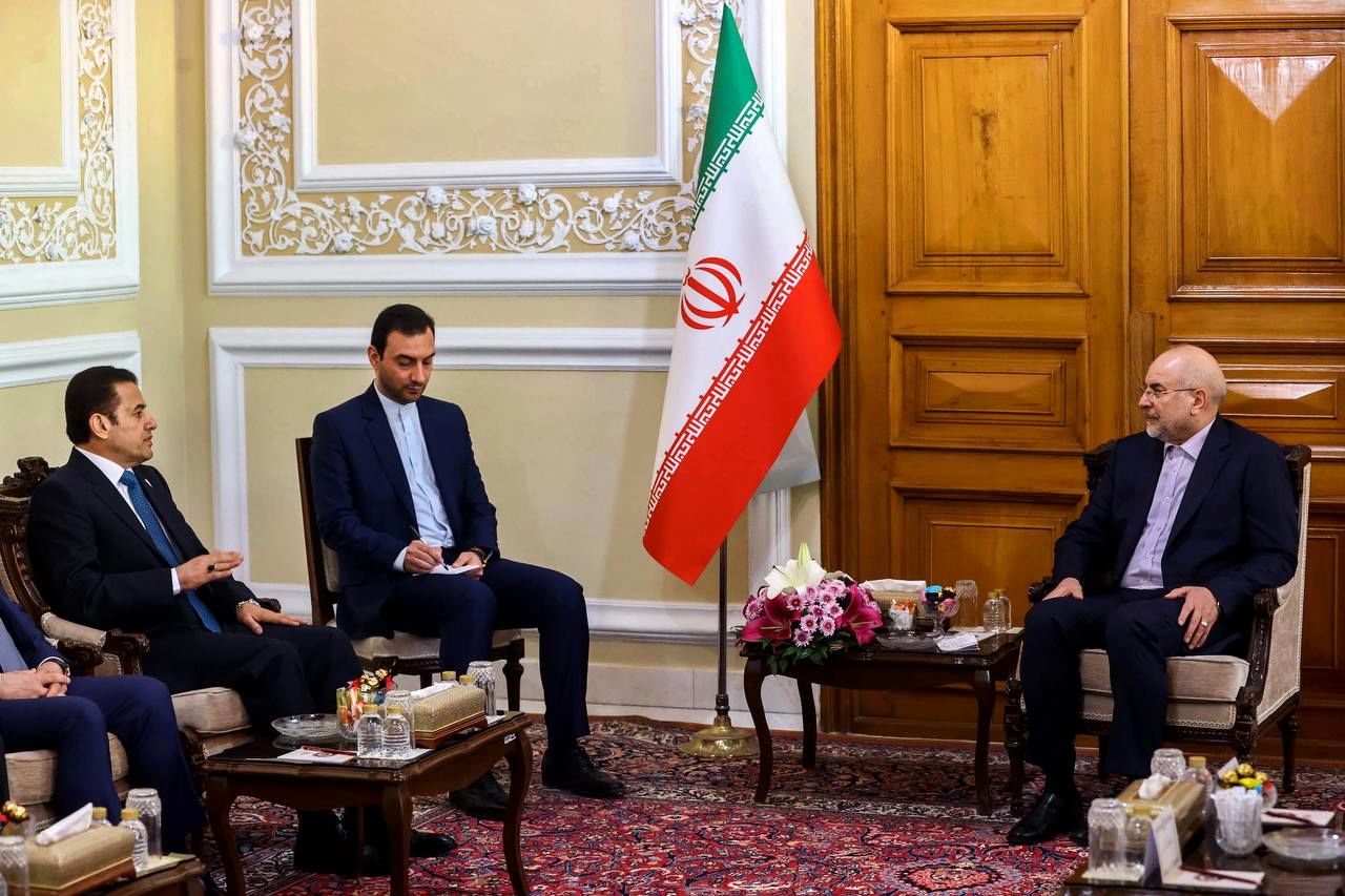 دیدار مشاور امنیت ملی عراق با محمدباقر قالیباف