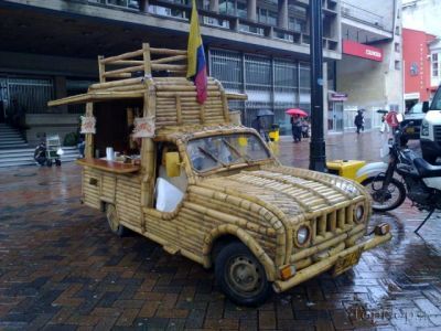 خودرو چوبی!؟/عکس