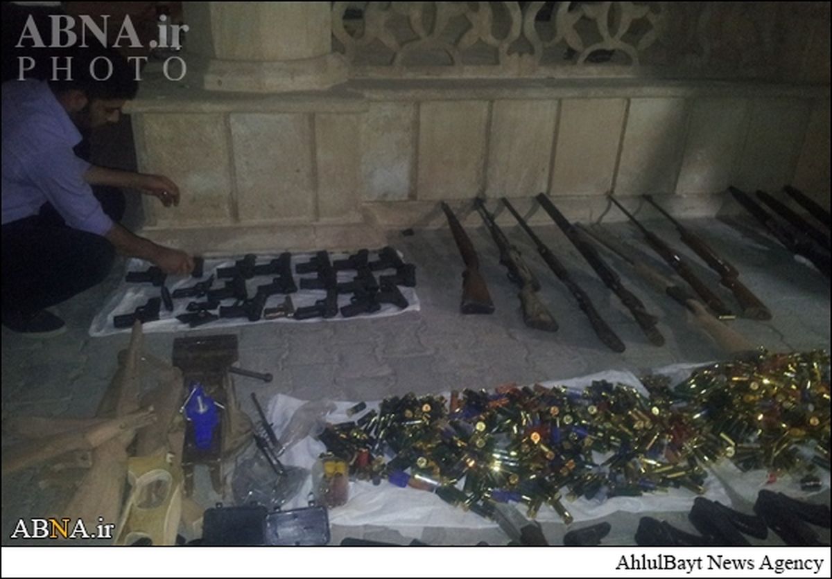 کشف محموله‌ای از سلاح در کربلای معلی