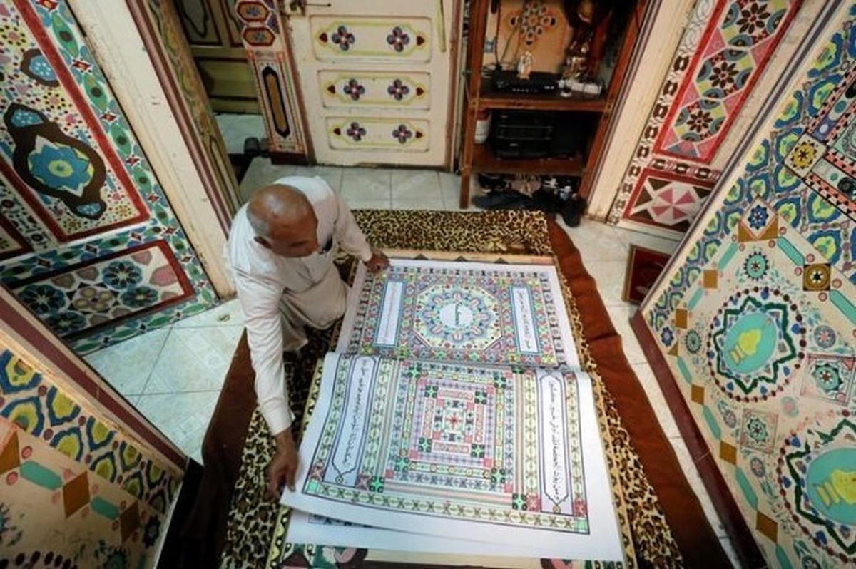 بزرگترین قرآن دست‌نویس جهان +تصاویر