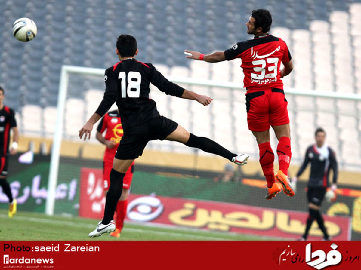 گزارش تصویری بازی پرسپولیس و فولاد