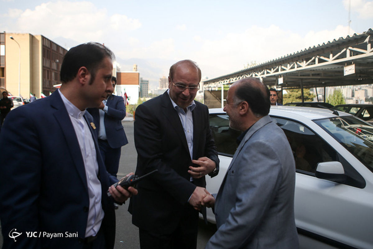 گزارش تصویری: پشت صحنه ضبط برنامه محمدباقر قالیباف