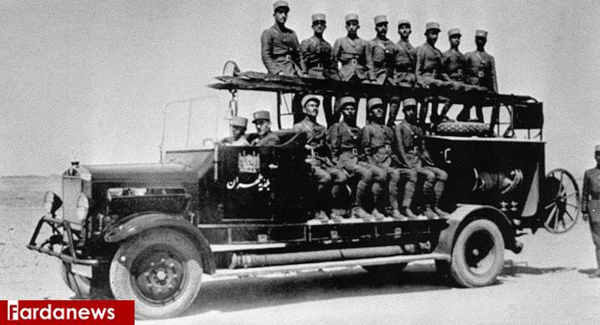 عکس: اولین خودرو آتش نشانی تهران - سال ۱۳۱۰