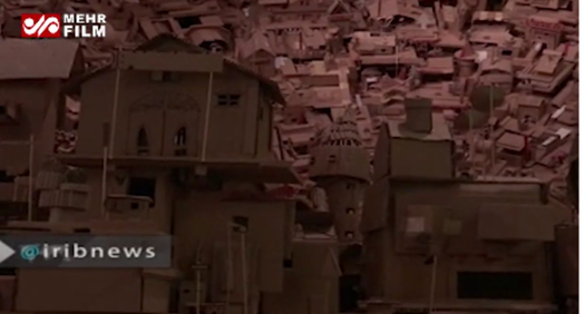 فیلم: دو هنرمند فیلیپینی شهری را با کارتون ساختند