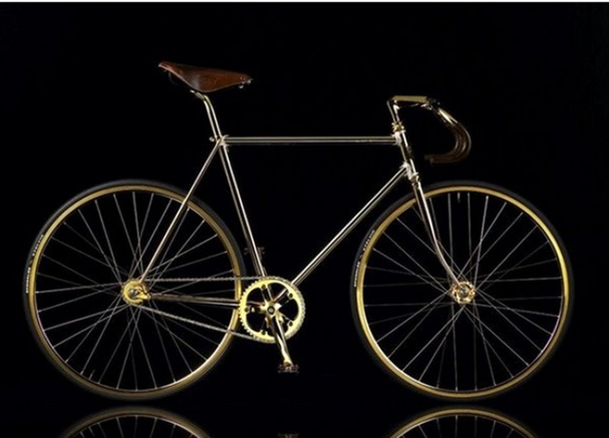 گران قیمت ترین دوچرخه جهان/عکس