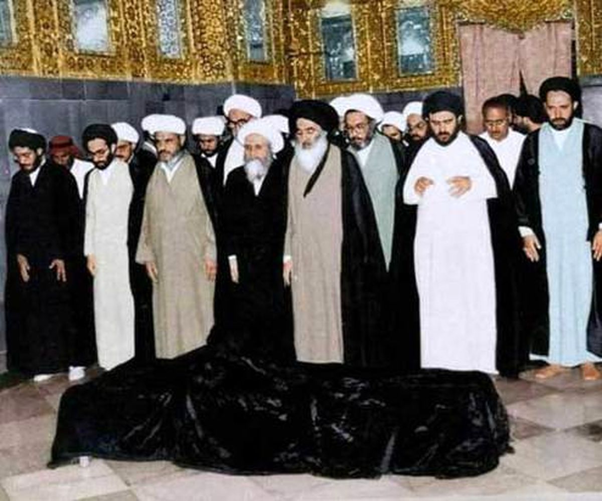 تصویر کمتر دیده شده از آیتالله سیستانی