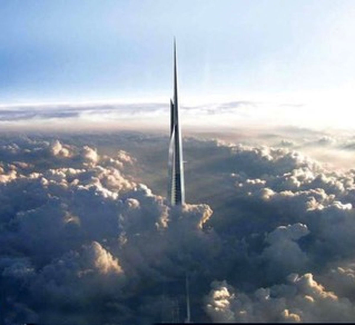 عکس/ برج 1 کیلومتری در عربستان