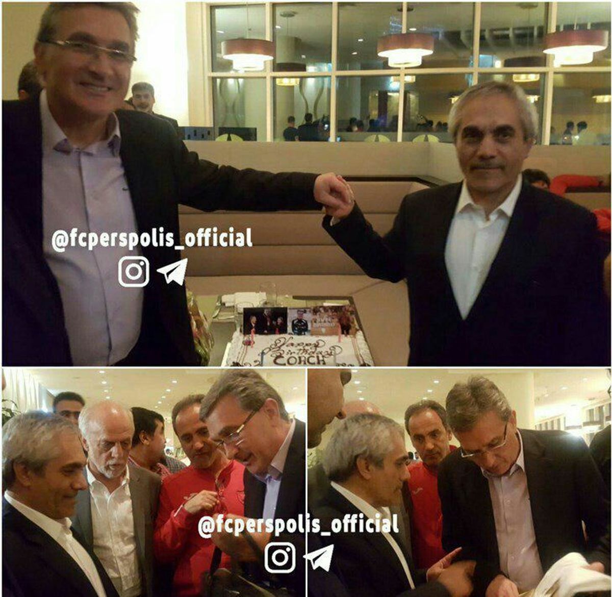 عکس: جشن تولد برانکو در ابوظبی