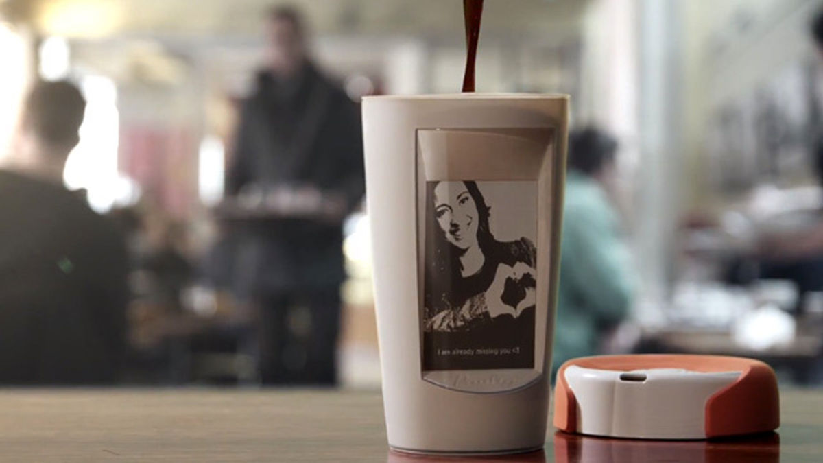 فنجان با قابلیت اتصال به اینترنت!/عکس