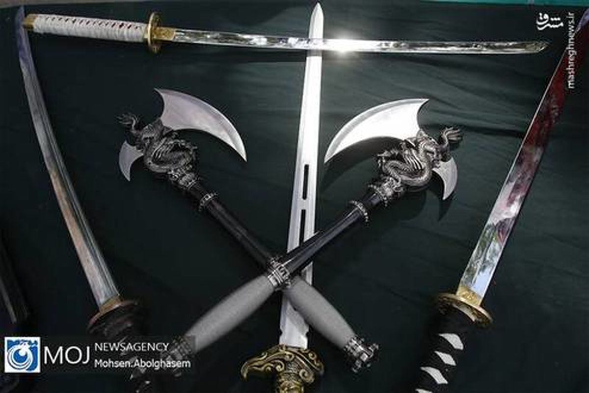 سلاح عجیب اراذل و اوباش تهران +عکس