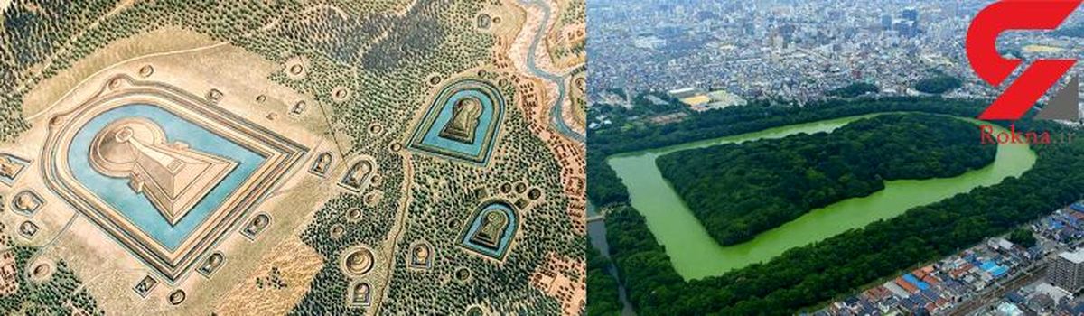 قبرستان‌هایی عجیب به شکل سوراخ کلید +تصاویر