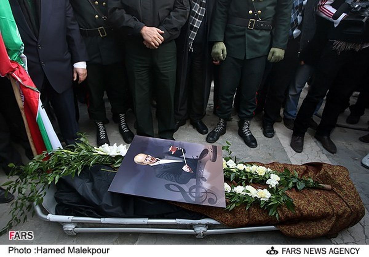 تصاویر / تشییع پیکر استاد محمد بیگلری پور