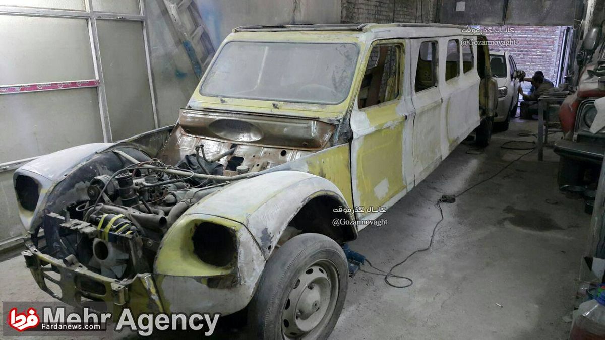 ساخت ژیان لیموزین +عکس