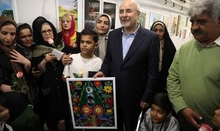 تصاویر: بازدید قالیباف از جشنواره همام