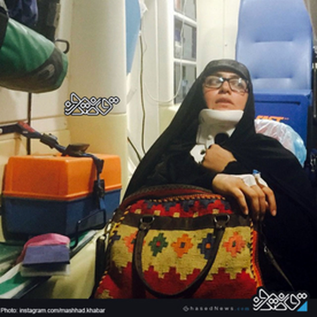 الهام چرخنده کتک خورد یا نخورد؟