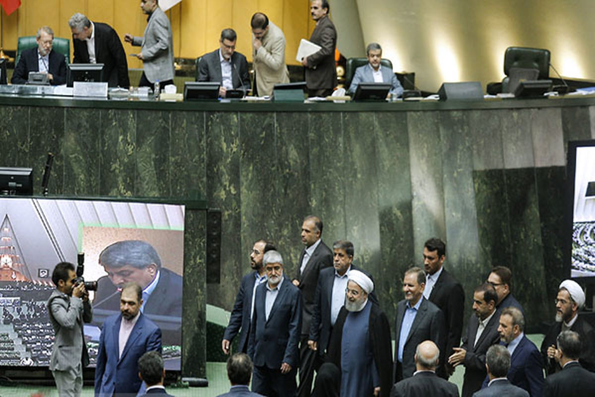 رئیس جمهور در مجلس