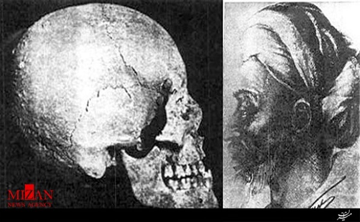 جمجمه بوعلی سینا +عکس